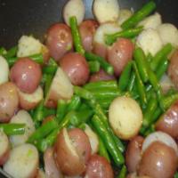 Red Potato and Green Bean Saute_image