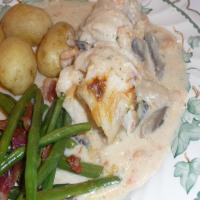 Poached Fish in Shrimp Sauce_image