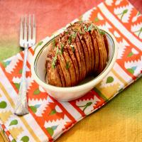Air Fryer Hasselback Potatoes image