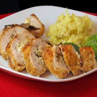 Chicken Breasts Stuffed with Goat Cheese and Basil image