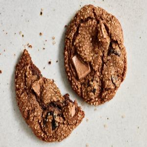 Chocolate-Cherry Ginger Cookies image