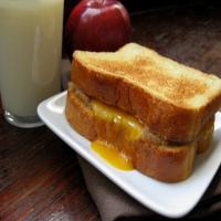 Grilled Cheddar and Apple Butter Sandwich image