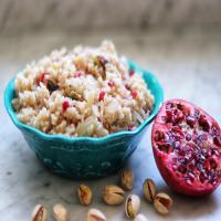 Middle Eastern Rice Pilaf with Pomegranate image
