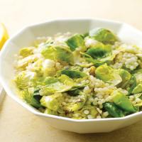 Israeli Couscous with Brussels Sprouts_image