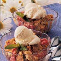 Easy Baked Rhubarb Dessert image