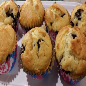 One Bowl Blueberry Cupcakes_image