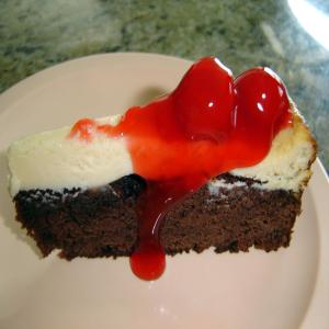 Brownie Cheesecake Cherry Bars image