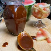 Watermelon BBQ Sauce and Pickled Watermelon Rinds_image