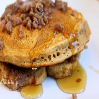 Pumpkin Cinnamon Streusel Pancakes Recipe - (4.5/5)_image