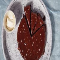 Flourless Chocolate-Date Cake image