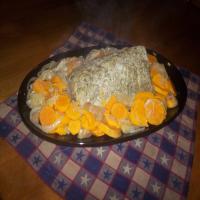 Crock Pot Sweet Potato Apple Pork Roast image