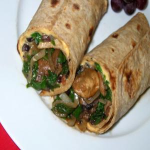 Veggie and Black Bean Wrap image