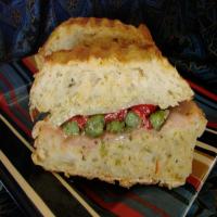 Grilled Ham and Asparagus Panini_image