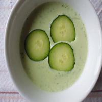 Cold Cucumber Soup image