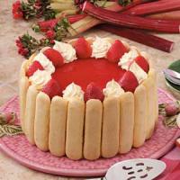 Rhubarb Strawberry Torte_image