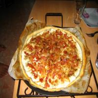 French Flamme. Bacon- Cheese Pizza/Pie_image