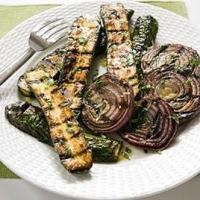 ZUCCHINI GRILLED WITH RED ONION WITH LEMON-BASIL VINAIGRETTE Recipe - (4.3/5)_image