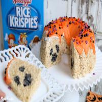 Halloween Kellogg's® Rice Krispies® Bundt Cake with Ghost Surprise Inside!_image