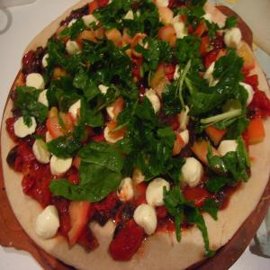 Cherry Tomato and Bocconcini Pizza image