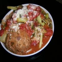 Baked Meatballs in Tomato Sauce image
