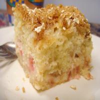 Rosa's Rhubarb Cake image