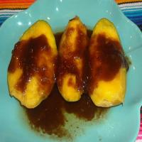 Mangoes Foster With Creme Fraiche_image