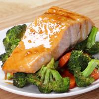 One-Pan Teriyaki Salmon Dinner Recipe by Tasty image