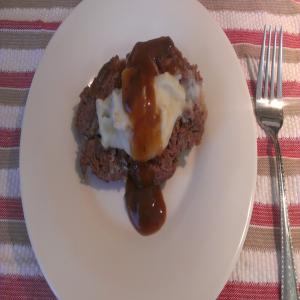 Easy Slow Cooker Mashed Potato Stuffed Meatloaf #5FIX_image