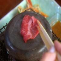 Kobe Beef with Dipping Sauce and Hibachi Slaw_image