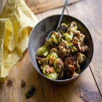Wild Mushrooms and Brussels Sprouts_image