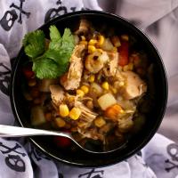 New Mexican Green Chile Chicken Stew image