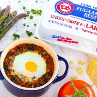 Busy Mornings Call for Healthy, Hearty Veggie-Stuffed Baked Eggs in Ramekins_image