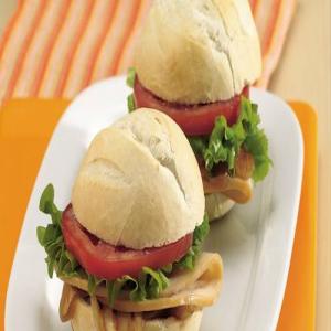 Chicken and Caramelized-Onion Sandwiches image