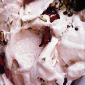 Homemade Rose Petal Pistachio Ice Cream image