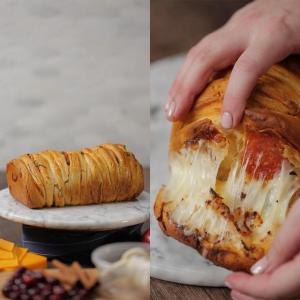 Sweet/Savory Pull-Apart Bread: The Zesty Besty Recipe by Tasty image