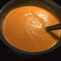 Creamy Carrot With Curry Soup_image