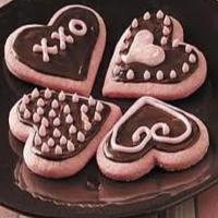 Strawberry Valentine Cookies image