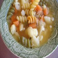 Ww 2 Pt. Pasta and Cauliflower Soup image