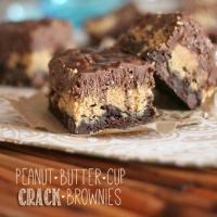 Peanut Butter Cup Crack Brownies Recipe - (4.3/5)_image