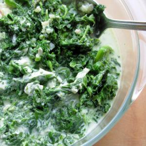 Celery Soup-Creamed Spinach image