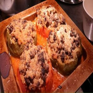 Greek Stuffed Tomatoes and Peppers_image