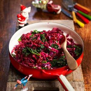 Stir-fried festive cabbage image