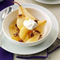 Ginger-Poached Pears image