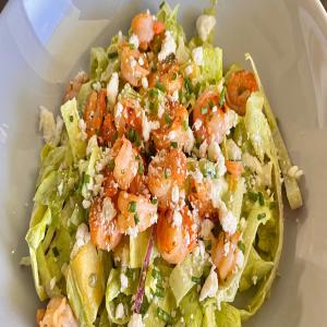 Shrimp Summer Salad With Creamy Cilantro Dressing Recipe by Tasty image