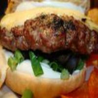 Sour Cream, Chive, and Olive Burgers image