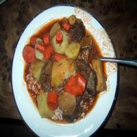 Beef and Beer Stew With Root Vegetables image
