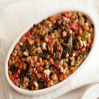 Baked Beans With Swiss Chard image