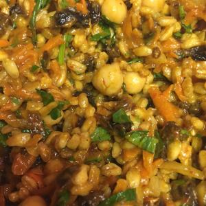 Curried Wheat Berry Salad image