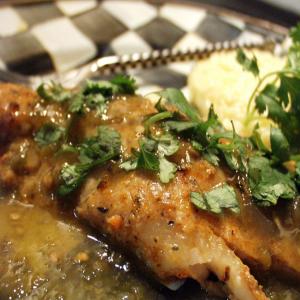 Blackened Fish With Salsa Verde (Low Carb) image