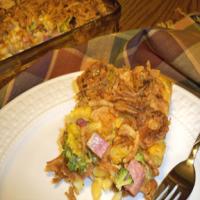 Crunchy Ham Casserole Recipe_image
